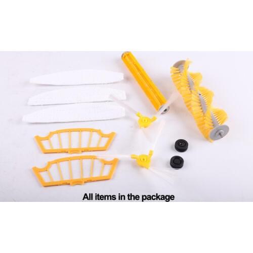 For Vacuum Cleaner C565/C561/C571) part for Robot Vacuum Cleaner,Main Brush,Rubber Brush,Rubber Ring,Side Brush,HEPA Filter,Mop