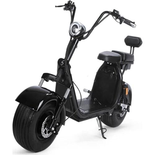 Double Battery 20AH Electric Motorcycle 2000W Scooter 60V/25AH 65KM