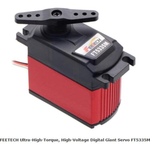 Feetech 7.4V 40KG 180 degree Metal gear High Torque Large Big Digital Servo FT5335M for 1/5 RC Car Servo Raspberry Pi