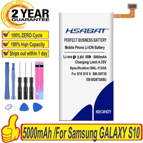 HSABAT Samsung Galaxy S10 Batteries