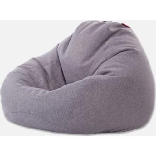 Sale Big XL Linen Beanbag Sofa Cover No Filler Bean Bag Chair Seat Living room Bedroom Pouf Bed Puff Couch Tatami Covers