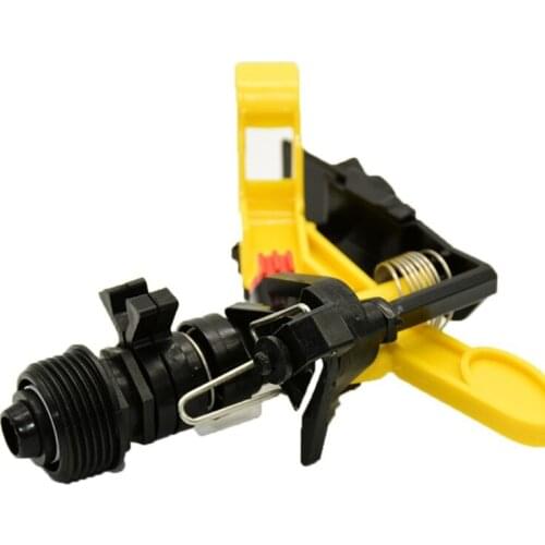 50LB 6Pcs 1/2 Inch Garden Jet Sprinkler Head 360 Rotating Agricultural Irrigation System Watering Adjustable Spray Nozzle