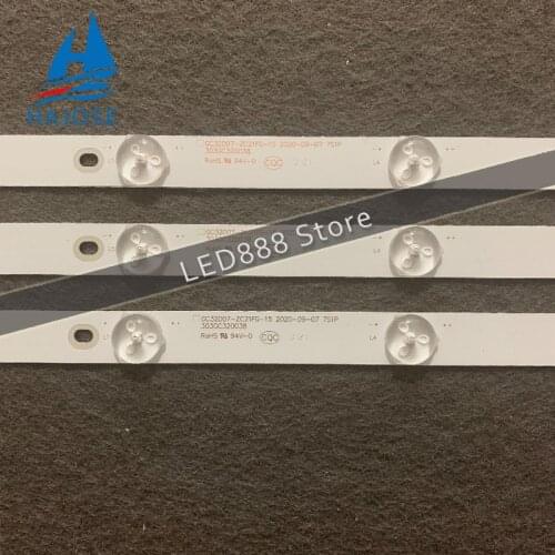 LED Backlight strip 7 lamp For Philips 32"TV 32PHF3001 GC32D07-ZC21FG-15 32PHF3061 32PHF3021 T3212M LD32E12M 32PHF5011 32PHF5061