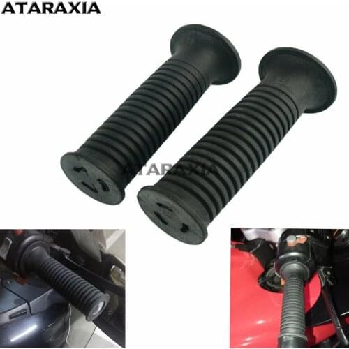 Universal 1'' 25mm Handlebar Grips Retro Rubber Gel Motorcycle Hand Grips Custom For Harley Honda Yamaha Chopper ATV Touring