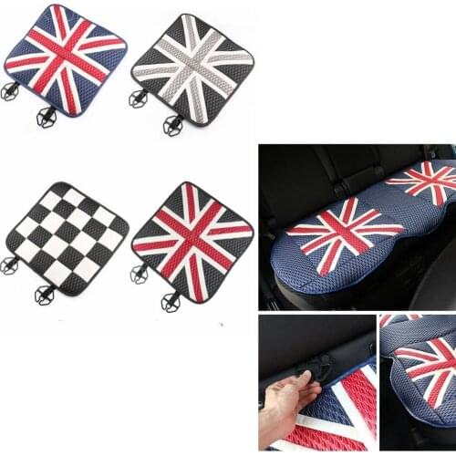 For Mini Cooper BMW Universal 5-Seats Car Seat Cover Cushion Automobiles Seat Covers Breathable Ice Silk Seat Cushion PU Leather