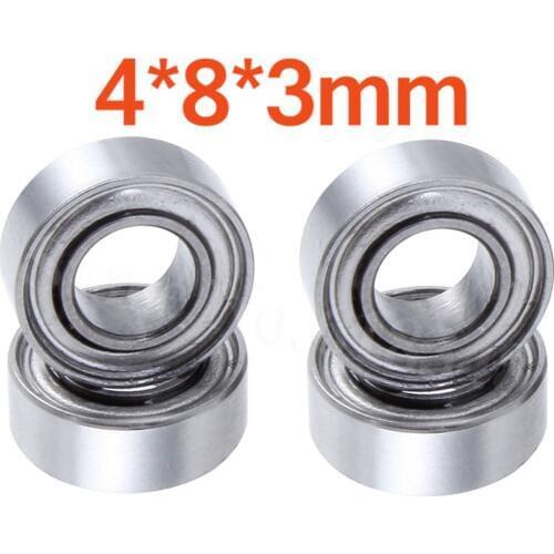WLtoys 1/18 Spare Parts 4x8x3 Ball Bearings A949-33 For A969 RC Short Course Truck Replacement