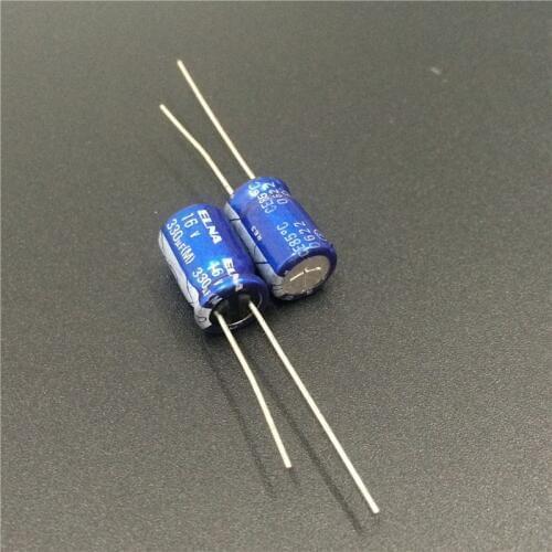 10pcs 330uF 16V Japan ELNA RE3 Series 8x11.5mm 16V330uF Audio capacitor