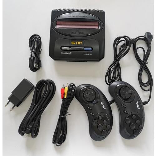16 bit SEGA Video Game Console with US/ EU and Japan Mode Switch with SEGA 150 in 1 classic games cartridge