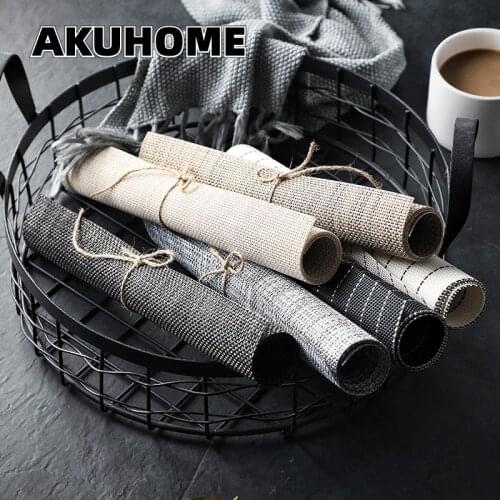 Салфетки сервировочные ПВХ AKUHOME China At AliExpress