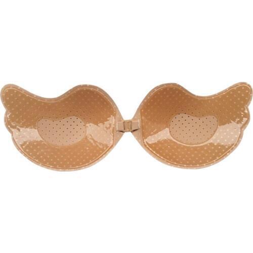 Strapless Seamless Push Up Silicone Self Adhesive Reusable Padded Invisible bra