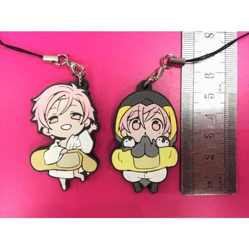 G479 Ten Count Original Japanese anime figure rubber Silicone sweet smell mobile phone charms/key chain/strap