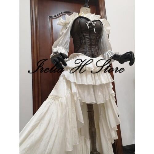 Irelia H Store Final Fantasy XIV FF14 480 Ishgardian Cosplay Costume Dress High Quality Custom made/size