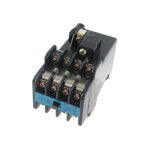 AC 380V Coil 4NO 4NC 4 Poles Contact Type Auxiliary Relay JZ17-44