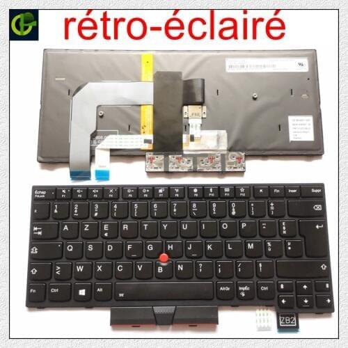 Original New French Azerty Backlit keyboard for IBM ThinkPad T480 A485 MT 20L5 20L6 01HX310 01HX350 01HX390 FR