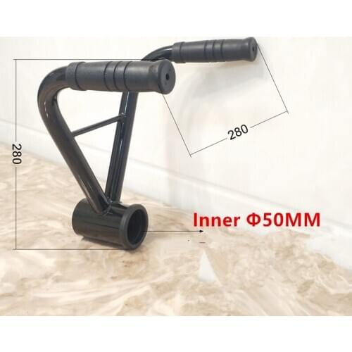 Barbell Attachment Deadlift Squat Workout Training Handle Rowing Bar Gym Home Fitness Barbell T-Bar V-Bar Core Strength Trainer