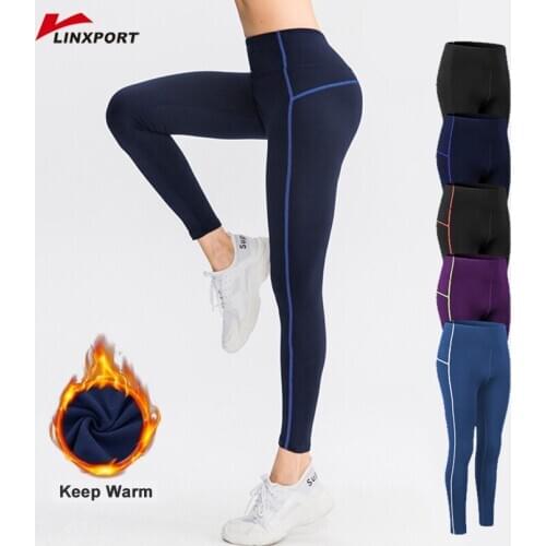 Sweatpants Women Jogger Leggings Jogging Pants Bottoms Tights Fitness Trousers Warm Yoga Leggins Sportswear Fleece Lined Jerseys