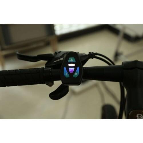 LED Bike Light USB Rechargeable Cycling Vest Direction Indicator Reflective Backpack Flashing Remote Control Outdoor Sport Bag