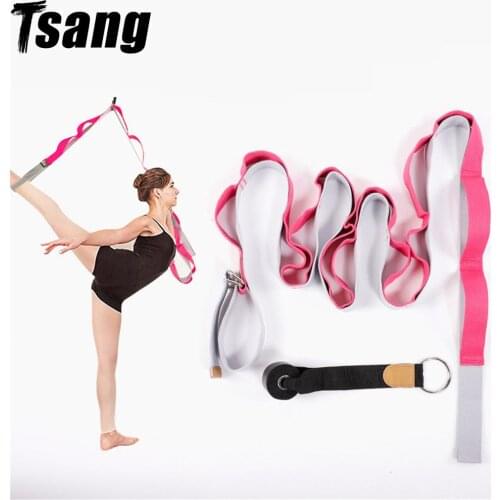 Women Dance Elastic Band Exercise Sport Yoga Bands Pilates Belt Home Fitness Gym Loop Resistance Bands Fitness Body Building