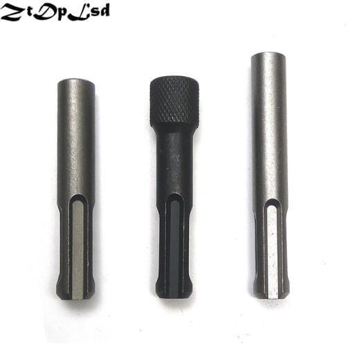 ZtDpLsd 3Pc 1/4" Hex Shank Socket Holder Drill Bit Chuck Adapter SDS Converter Adaptor Nut Impact Driver Screwdriver Hammer Tool
