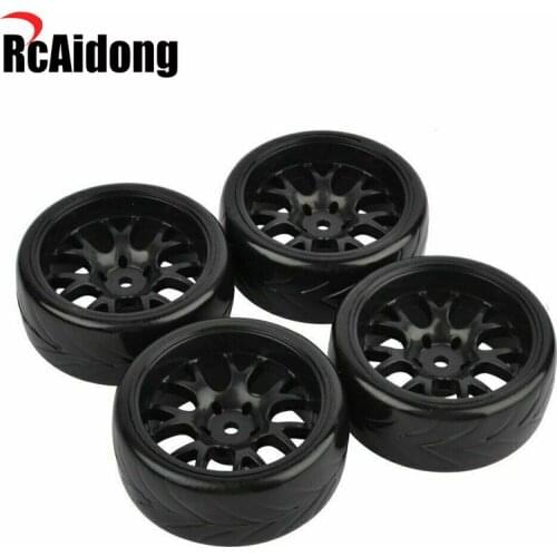 1/10 RC Drift Racing Car Tires Wheels for Tamiya TT02 Kyosho HSP Traxxas 4tec 2.0 Yokomo yd2 HPI 12mm Hex on Road Car