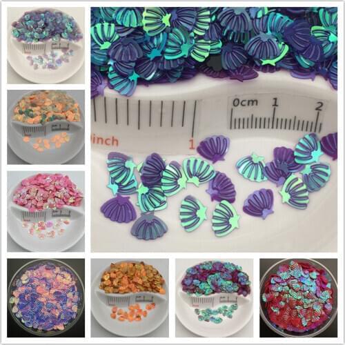 10g 650pcs 6*8mm Small Shell Sequins Paillettes Nail Decoration,Sewing,Wedding Craft,Women Kids DIY Garment Accessory