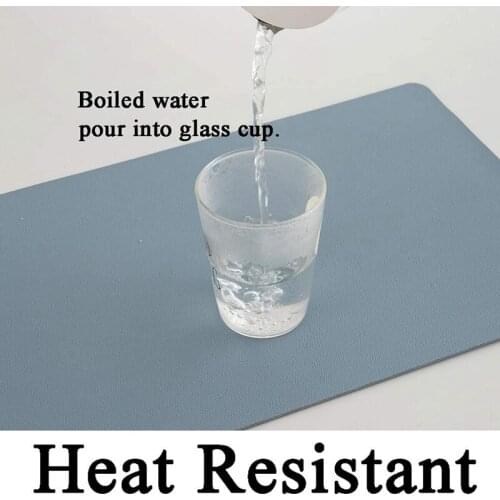 Placemat Leather Table Mats Resistant Easy to Clean Wipeable Waterproof Washable Modern Outdoor Placemats 4 Pieces