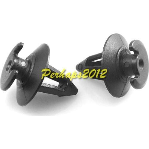 500x JETT Black Nylon Door TRIM PANEL RETAINERS 823-867-299