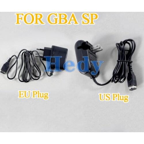 60pcs/lot US &EU plug Power Recharger AC charger Adapter for GBA SP Console