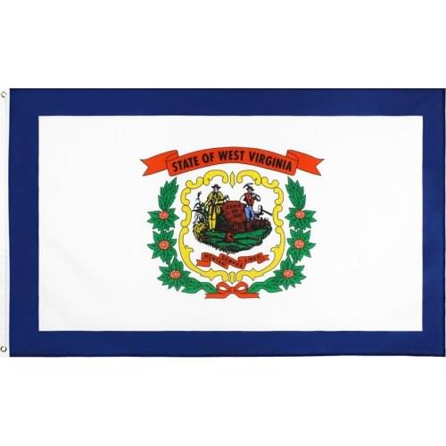 60x90cm/90x150cm USA West Virginia Flag 2x3ft/3x5ft The US State Banner