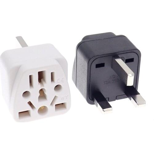 UK Adapter Type G Universal EU US AU Italy Switzerland India to Singapore Malaysia Travel Plug AC Power Socket Charger