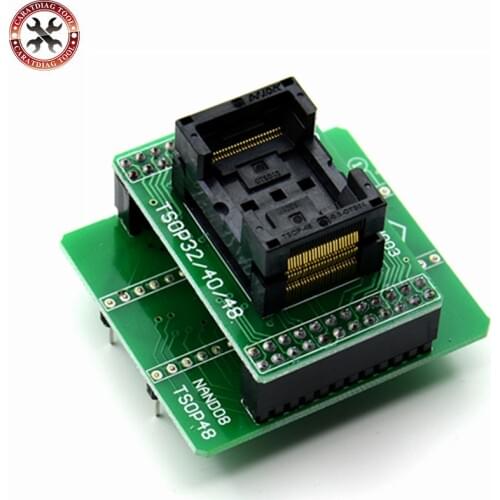 Tsop48 Nand Adapter Only For Xgecu Minipro Tl866Ii Plus Programmer For Nand Flash Chips Tsop48 Adapter Socket