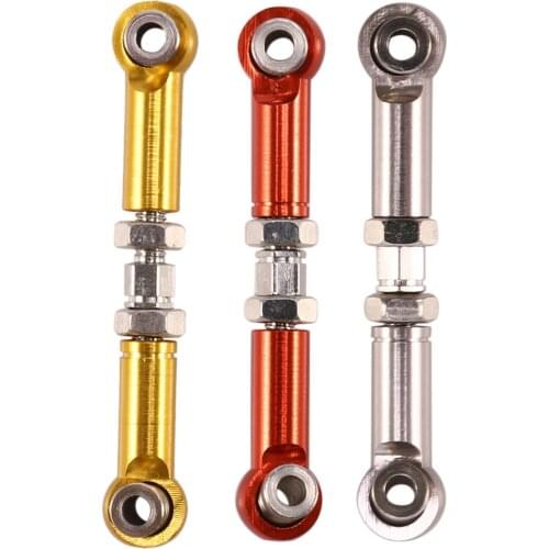 6PCS Metal Rod Accessories Front / Rear & Servo Link for RC Wltoys A949 A959 A969 A979 K929