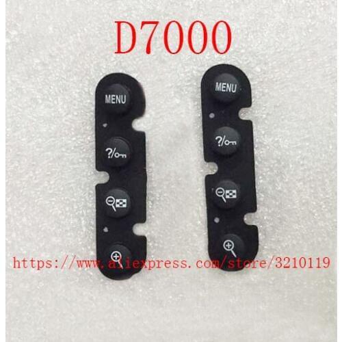 Free shipping New Repair Parts For Nikon D7000 D7100 D7200 Back Cover Menu Function Key Button Rubber