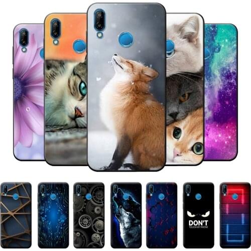 For Huawei Nova 3e Case Cover For Huawei Nova 3e Case Silicone Soft Phone Case For Huawei Nova 3e TPU Back Bumper Huawei Nova 3e