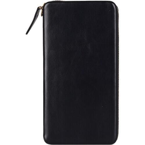 Executive wallet case with magnetic fastening and zipper closure for NOA ELEMENT N2