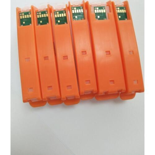 INKWAY PGI580 PGI-580XXL Refillable Ink Cartridge with permanent chips for PIXMA TR7550 TR8550 TS6150 TS6151 TS6250 TS9550