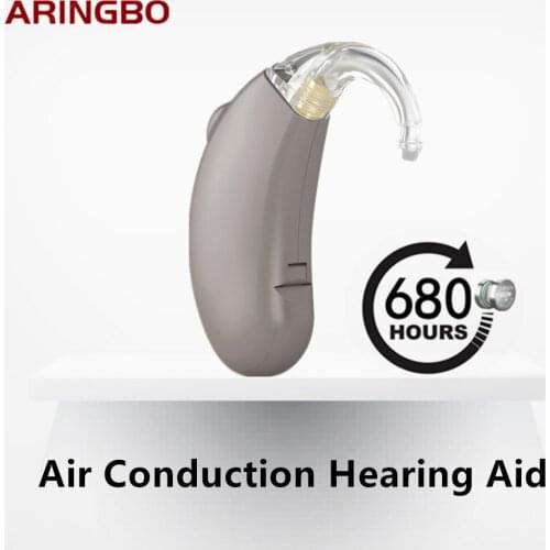 High Power Digital Hearing Aids Air Conduction Hearing Aid BTE Audifonos Sound Amplifier for Deafness Professional Ear Device