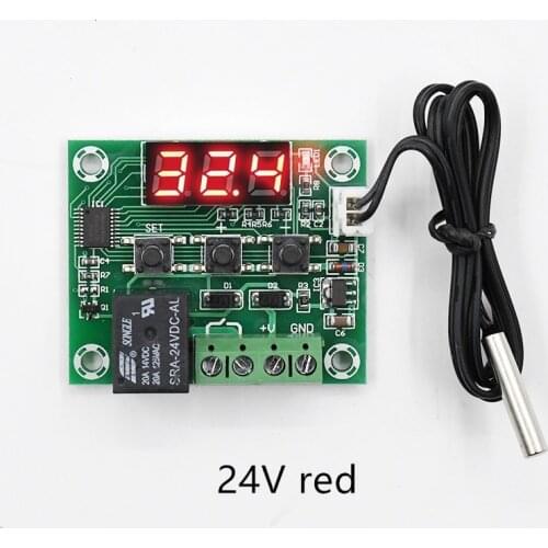 Digital thermostat high precision digital display temperature controller module cooling heating 5V 12V 24V 220V