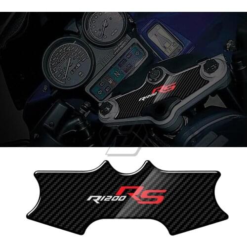 For BMW Motorrad R1200RS 2001-2005 3D Carbon-look Upper Triple Yoke Defender