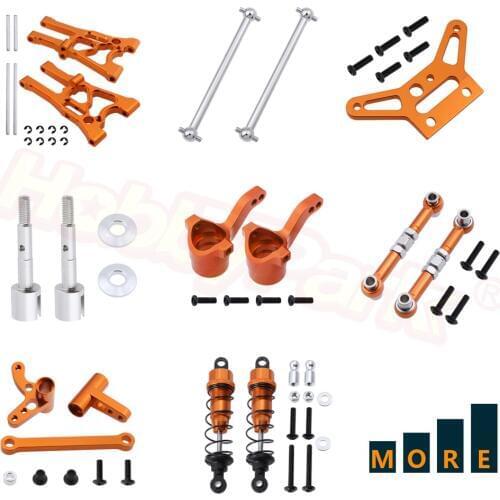 Metal Aluminum Upgrade Parts For RC HPI WR8 Flux Rally Bullet MT ST 3.0 Ken Block Replacement Orange
