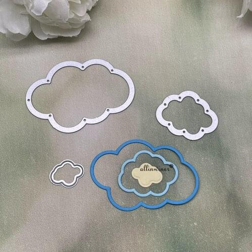 Cloud decoration DIY Craft Metal Cutting Die Scrapbook Embossed Paper Card Album Craft Template Stencil Dies
