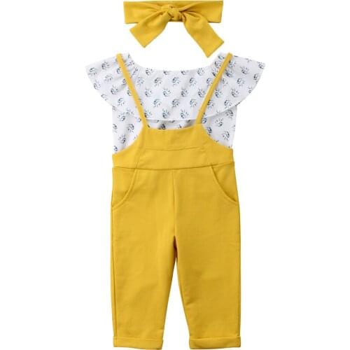 Lovely Toddler Baby Girls Clothes Off Shoulder T-shirt Tops+Leggings Outfits Set Size 2-6T