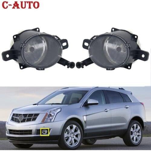 Car Front Bumper Fog Light Driving Lamp With Bulb foglights headlights For Cadillac SRX 2010 2011 2012 2013 2014 2015 2016