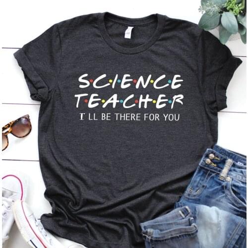 Science teacher shirts Women Summer Shirts for Women Sleeve Graphic Tee Harajuku Crew Neck 100% cotton O Neck goth y2k aesthetic
