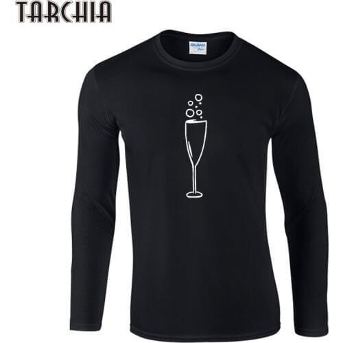 TARCHIA New Clothing Mens Casual Hip Hop Long T Shirt Men Black Tops T-Shirts Male O-Neck Hiphop Shirt Long Sleeve Tshirts