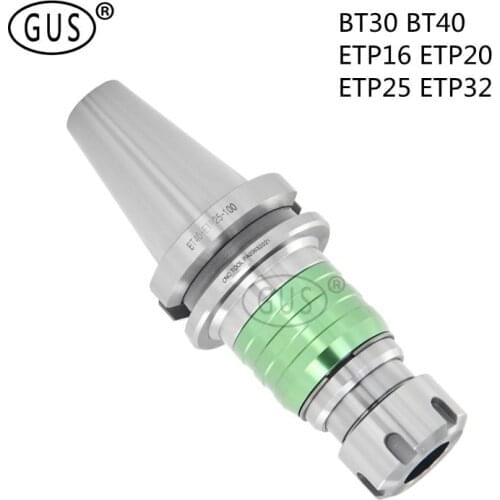 1pcs high precision Tap tools holder BT30 BT40 ETP16 ETP20 ETP25 ETP32 tapping chuck ETP telescopic tapping lathe chuck tools
