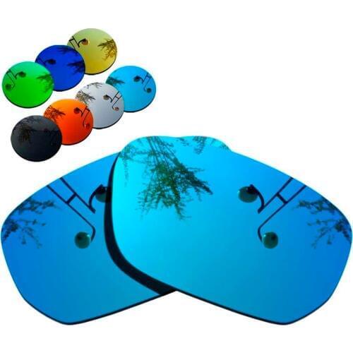 100% Precisely Cut Polarized Replacement Lenses for Style Switch Sunglasses Blue Mirrored Coating Color- Choices