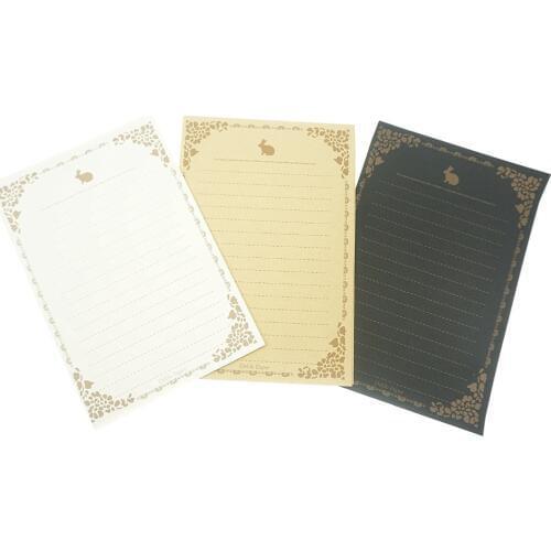 24Pcs Vintage Stationery Letter heads Retro Style Writing Paper Letters