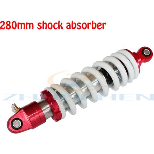 280 mm shock absorber spring suspension suitable for motorcycle dirt pocket bike quad bike