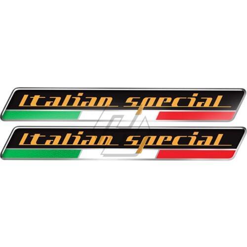 3D Motorcycle Tank Decals Italy Sticker Italian Special Decals Case for Ducati Monster Aprilia RS RS4 RSV4 MV